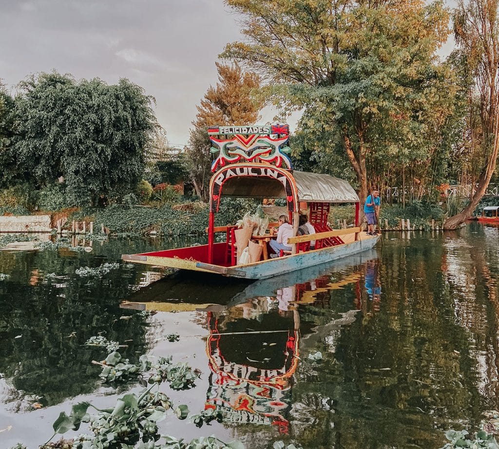 Live the great experience of navigating the ancient canals of XOCHIMILCO